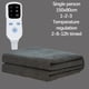 thumbnail image 3 of Calentador de colchón eléctrico, Manta térmica, Control de temperatura 5 niveles, Diseño portátil, Para hogar/sofa, Asiento caliente, Felpa suave, Para invierno, Manta de viaje, Acero Blahzhy, 3 of 7