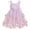 Purple & Pink, variant on IBTOM CASTLE Toddler Baby Girls Butterfly Dress Princess Embroidered Flutter Sleeve Pageant Wedding Birthday Party Tulle Tutu Dress 4-5 Years Pink & Blue