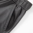 thumbnail image 6 of YLSDY Men's Wide Leg Oversized Pants, Elastic Waist Drawstring, Baggy Streetwear Trendy Casual Trousers Dark Gray XXXXXL, 6 of 9