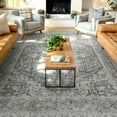 thumbnail image 7 of Well Woven Apollo Flatwoven Tirana Dark Grey 5'3" x 7'3" Area Rug, 7 of 7