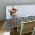 thumbnail image 2 of 90*90cm Cotton Linen Tablecloth, Rectangular Coffee Table Tassel Lace Tablecloth, Camping Table Cloth, 2 of 3