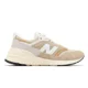 thumbnail image 3 of New Balance 997R NB Khaki White Men Unisex Casual LifeStyle Shoes U997RMB-D, 3 of 6