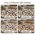 thumbnail image 7 of ODIKA 2'x3' Ultra-Soft Accent Mat, Navy Interlocking Long Shapes Abstract Symmetrical Accessories None Washable, Bare feet friendly, Easy Care Indoor rug for Bedside, Footrest, 7 of 7