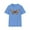 Carolina Blue, variant on Butterfly Shirt, T Shirt with Butterfly, Monarch Shirt