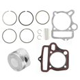 thumbnail image 1 of 125cc 54mm Engine Parts Piston Set Rings Gaskets Fit For Loncin Lifan Atv Go Kart Bike, 1 of 4