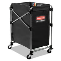 Rubbermaid Commercial Products Collapsible Utility Cart, Stainless Steel