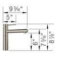 thumbnail image 2 of Blanco 527568 Alta Ii 1.5 GPM Single Hole Bar Faucet - Black, 2 of 7