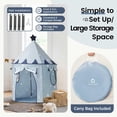 thumbnail image 2 of Carpa de juego infantil Tiny Land pop-up, portátil y adorable, 2 of 6