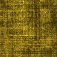 thumbnail image 1 of Ahgly Company Machine Washable Indoor Square Oriental Yellow Industrial Area Rugs, 4' Square, 1 of 4