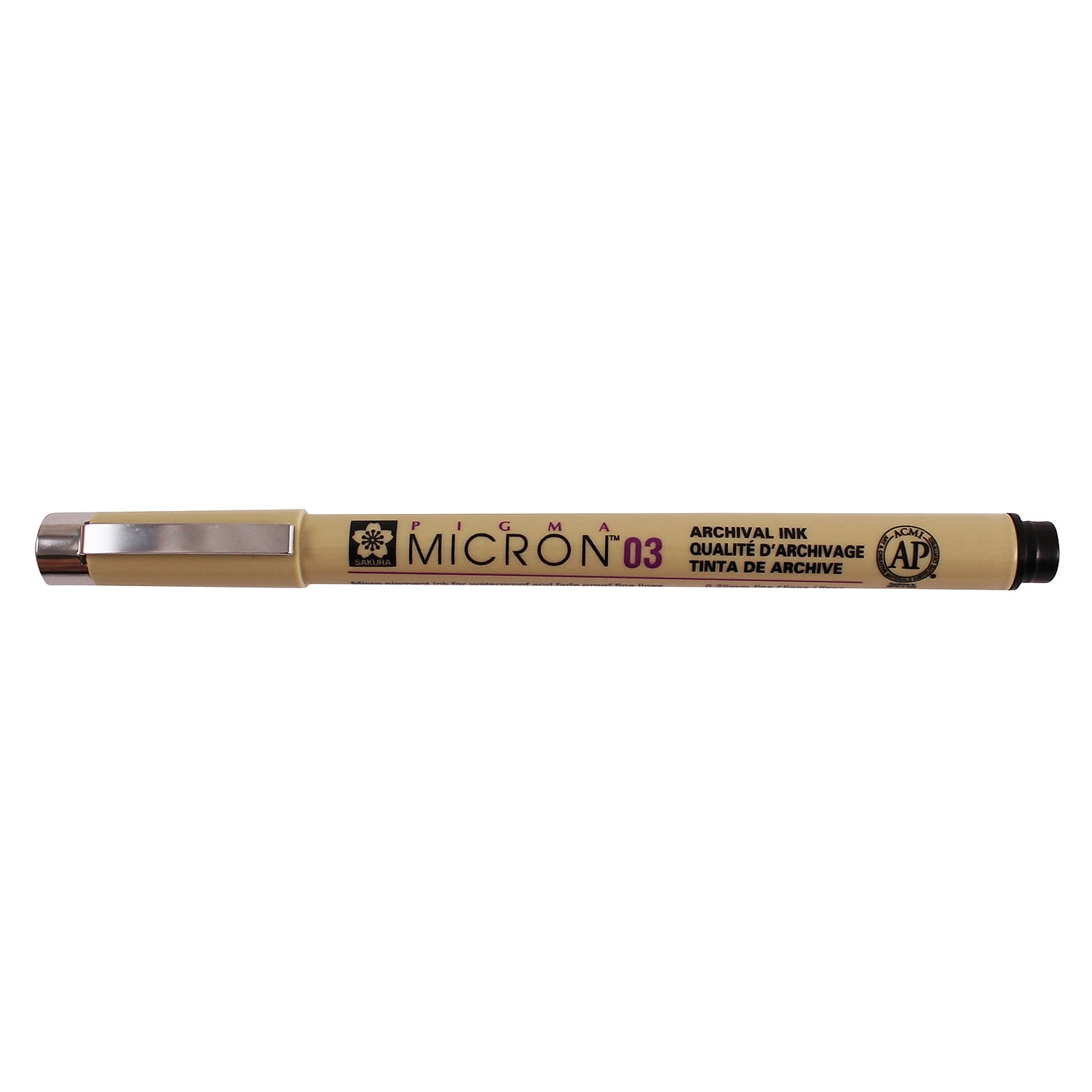 Sakura Pigma Micron Pen Fineliner Black Ink 6/Pack (SAKXSDK0349-6)