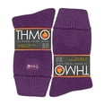 thumbnail image 2 of THMO - 1 Pair Ladies Thick Fleece Lined Warm Thermal Socks for Winter, 2 of 2