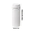 thumbnail image 2 of 4-In-1 Travel Portable Dispenser Bottles - Leak-Proof Containers for Shampoo Lotion Cosmetics, Compact Toiletry Storage for Travel Gym Business Trips & Daily Use, Easy to Carry, 2.16*6.49in, Gray, 2 of 7