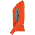 thumbnail image 4 of Holloway Sportswear S Womens Stellar Shirt Orange/Graphite Heather 222727, 4 of 4