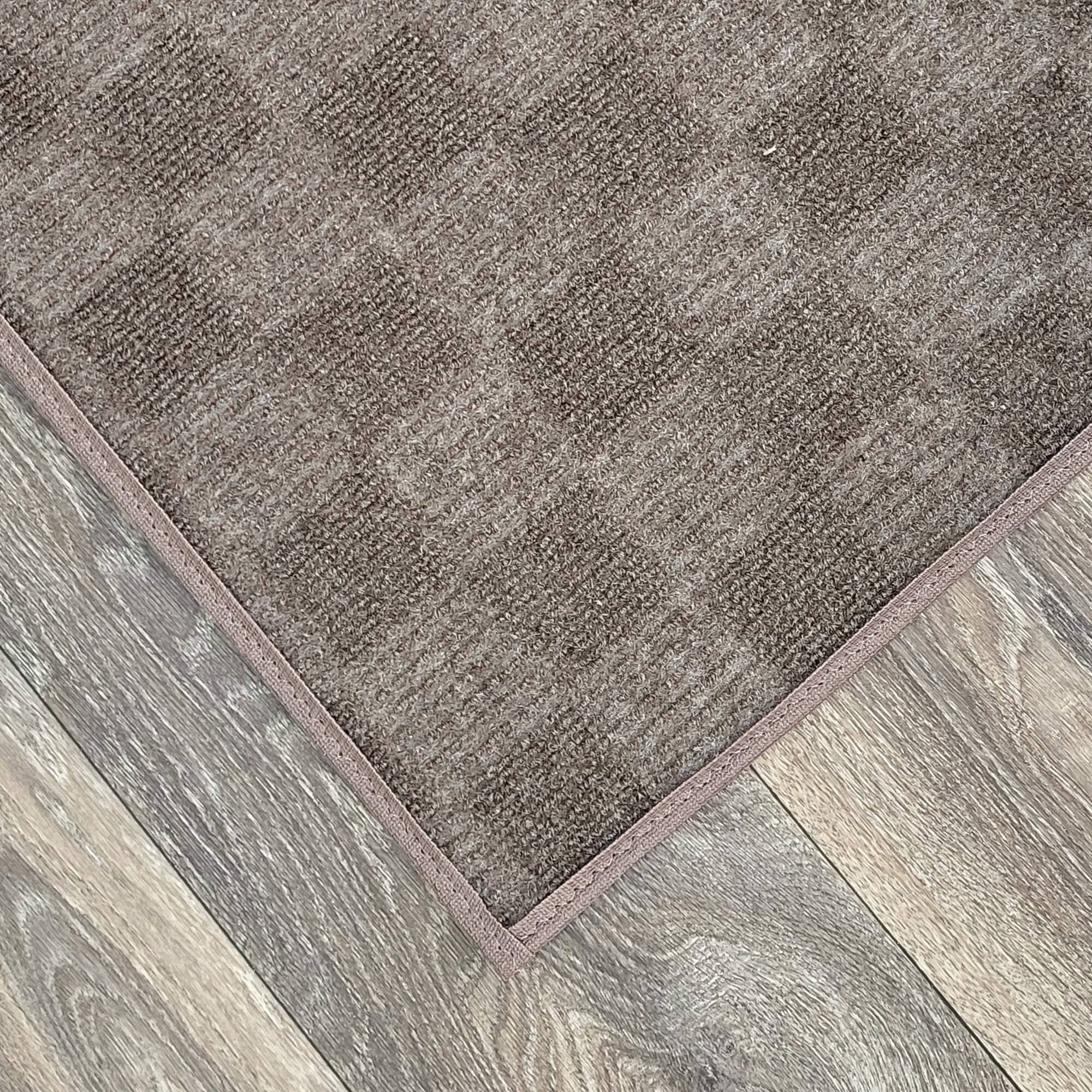 Koeckritz Rugs 2'x8' Espresso Patchwork Indoor/Outdoor Rug Soft, Durable & Easy to Clean