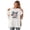 White, variant on Women's Best Mom Ever Pink Heart T-Shirt 100% Cotton Short Sleeve
