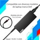 thumbnail image 2 of Cargador Para Laptop VIMI Compatible Para Dell 19.5V 3.34A, 2 of 9