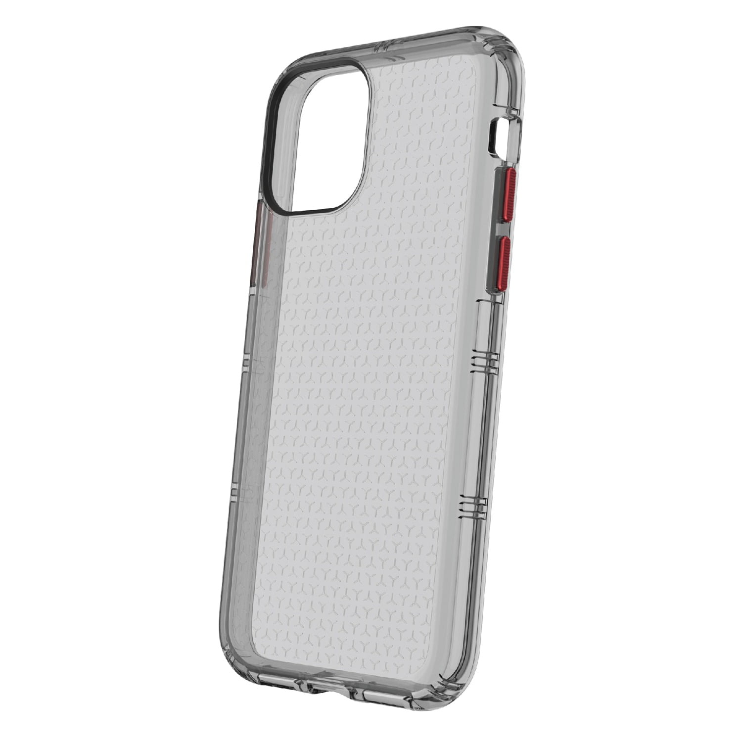 onn. Clear Slim Rugged Phone Case with BuiltIn Microbial Protection