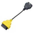 thumbnail image 4 of Newest 1pcs for Fiat Ecu Scan Adaptor Connector 16pin OBD2 16pin Cable OBD Cable For Fiat Alfa Romeo 6 Color with High Quality Qhzl A-G, 4 of 4