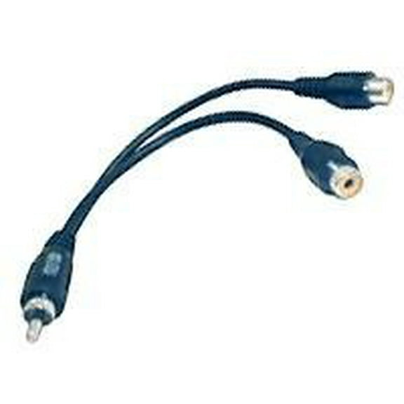 Hosa YRA-104 Y Cable RCA to Dual RCAF