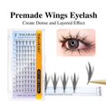 thumbnail image 3 of NAGARAKU Air Series Soft and Light Wings Eyelash Extension Anime Effect Fluttering Eyelash Matte Black 0.07C10mm, 3 of 5