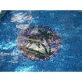 thumbnail image 5 of Skip's Garage Custom Monogram 29" Decorative Pool Mat - Pool Art Letter "N", 5 of 5