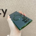 thumbnail image 4 of for Samsung Galaxy S21 Ultra Case Compatible with Magsafe Wireless Charging,with Camera Protector Transparent for Samsung Galaxy S21 Ultra Soft Cover Luxury (S21Ultra,Green), 4 of 14