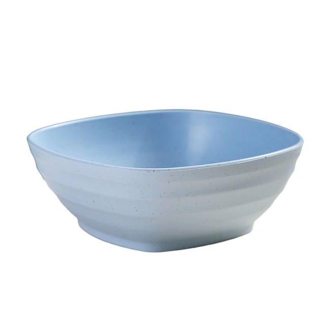 Bol de paja de trigo, bol de cereales de fibra natural, apto para microondas y lavavajillas, ligero y antideslizante, ideal para la cocina del hogar, la oficina, el camping o actividades al aire