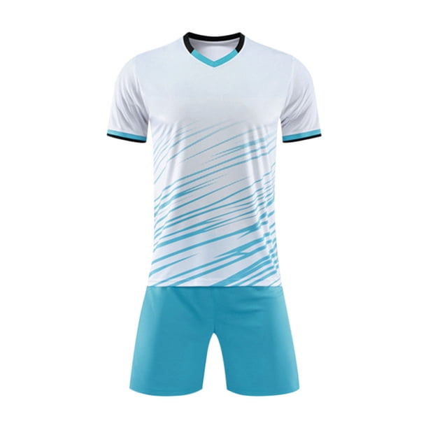 Odeerbi 6-16 Años Niños Verano Atletismo Trajes de Secado Rápido Deportes Running Tops Pantalones Cortos Conjunto Transpirable de Manga Corta Cuello Redondo Top Shorts