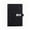 Black-B, variant on XINGXIANG - 8.35in Height Leather Hardcover Notebook with U-Shape Metal Clasp, Business Executive Writing Journal for Workplace Daily Planning & Personal Memorandum Recording (Red)