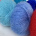 thumbnail image 4 of Bearachild 25g/ovillo para tejer bufanda, hilo suave y fino de felpa a mano, hilo de ganchillo, costura DIY, hilo para chal de invierno Tela de costura y artesanía uno, 4 of 4