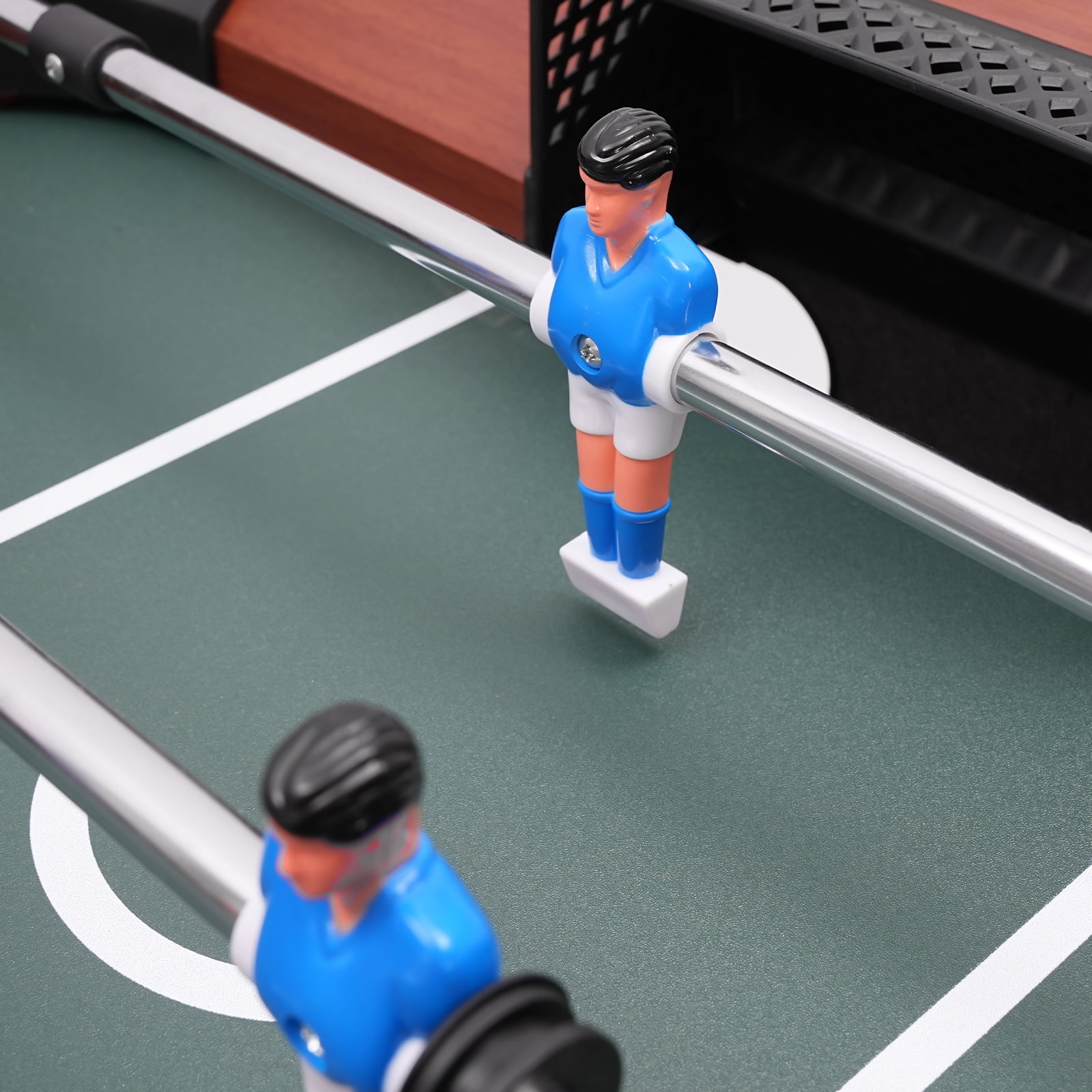 8-Rod Foosball Table with Scoreboard, Durable Plastic and Steel Construction, Ideal for Fun Family Games, Parent-Child Interactive Play