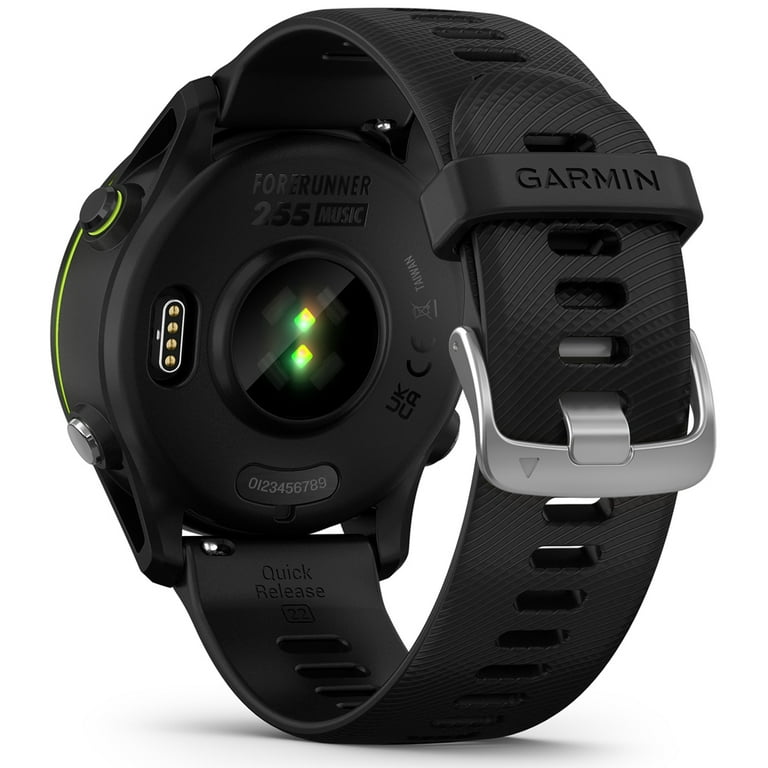 Garmin Forerunner 255 Music GPS Smartwatch, Black with 2