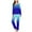 Blue, variant on CLOISE Pjs Sets for Women Two-Piece Soft Long Sleeve Sleepwear Tops and Casual Lounge Pants Pajama Sets Cozy Gradient Printed Cute Loungewear