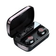 thumbnail image 3 of M23-Tws Bluetooth V5.1 Auricular Led Pantalla Digital Auriculares Estéreo Negro Ipx6 Auriculares Inalámbricos Impermeables Para Juegos Deportivos Negocios Al Aire Libre Cateissary EL011721-00, 3 of 6