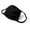 Black, variant on Kids' X-Temp Comfort Mask, Black, Youth One