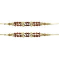thumbnail image 1 of STORE INDYA Set of 2 Raksha Bandhan Rakhi for Brother with Greeting Card | Traditional Rakhi | Threaded Rakhi for Bhaiya | Premium Indian Rakhi | Diamond Rakhi, 1 of 6