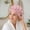 Pink, variant on Microfiber Hair Towel for Women - Quick-Drying, Super Absorbent Hair Wrap with Bow Design, Soft Hair Towel Turban for Curly Long Wet Hair, 10.23x13.77in