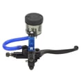 thumbnail image 2 of Brake  Cylinder, Fluid Reservoir Colorfast High  Brake Master Cylinder Lever Liquid Observation Mirror 7/8in 22mm Handlebars  for R1 R3, 2 of 8