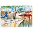 thumbnail image 2 of Caroline's Treasures Sailboats At The Gazebo Kitchen/Bath Mat, 2 of 2