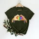 thumbnail image 2 of Blusa Informal Elegante Para Mujer, Camisetas Divertidas de Manga Corta Con Estampado de Camiseta, Regalo Odeerbi  ODB162961, 2 of 7