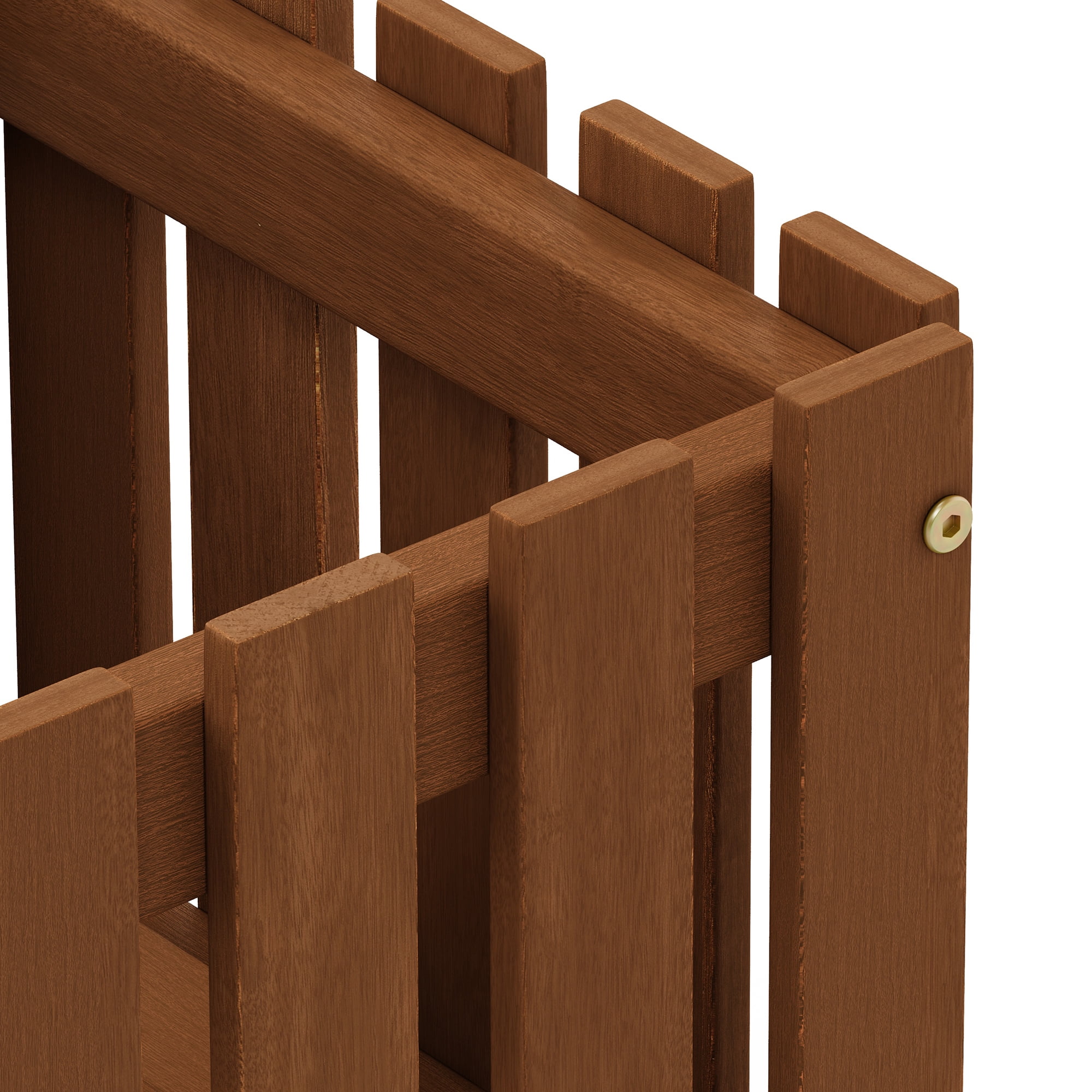 Fioriera Legno Mobilio Da Esterno Furinno Tioman - Naturale E