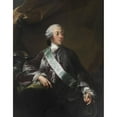 thumbnail image 2 of Carl Gustaf Pilo 12x14 Gold Ornate Wood Frame and Double Matted Museum Art Print Titled - Mogens Scheel Von Plessen of Fussingo and Selso (1744 - 1747), 2 of 4