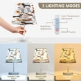 thumbnail image 3 of Ryvnso LED Bedside Table Lamp Different Cartoon Funny Dogs Bedroom Desk Lamps Nightstand Lampshade S, 3 of 7