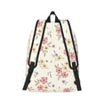thumbnail image 3 of Balery Floral Vintage Canvas Backpack for Men and Women - Large Capacity, Durable Travel Laptop Bag for School, Work, Hiking, and Outdoor Activities, 3 of 7