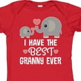 thumbnail image 4 of Inktastic Best Granny Ever Grandchild Boys or Girls Baby Bodysuit, 4 of 5