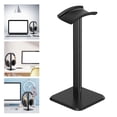 thumbnail image 1 of Soporte para Auriculares Hugo Aluminio Negro, 1 of 10