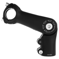 UPOUART Black Aluminium Alloy Bike Handlebar Riser Stem Extender for Easy Installation and Adjustable Height