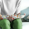thumbnail image 2 of Jiueut Colorful Mushroom Arm Cast Cover Arm Cast Protector for Shower Kids Hand Cast Cover for Girls Size L Wrist Cast Cover for Shower Washable Cast and Bandage Protector, 2 of 7