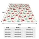 thumbnail image 3 of Balery Vintage Christmas Reindeer Manta de Felpa Suave y Acogedora – Cobija de Franela Aterciopelada para Cama, Lavable y Cálida para Sofá, Mascotas, Transpirable-50"x40", 3 of 7