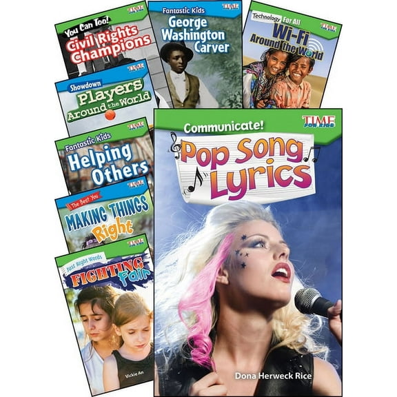 Time for Kids(r) Informational Text: Time for Kids Social Studies Grades 2-3, 8-Book Set (Other)